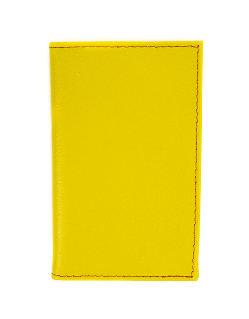 Minga Imports Signature Leather Bifold Yellow