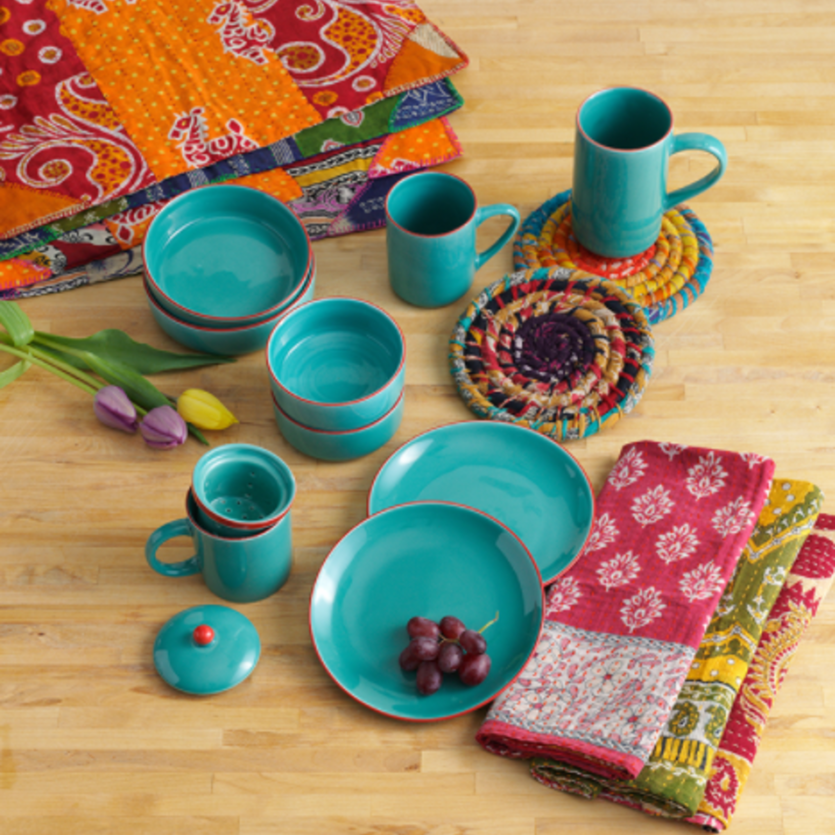 Serrv Kantha Dish Towel