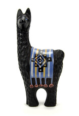 Minga Imports Llama Colorful Chulucanas Figurine
