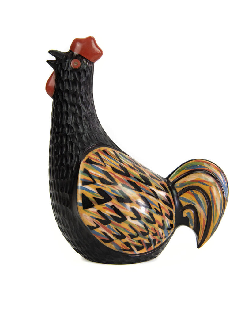 Minga Imports Rooster Chulucanas Figurine