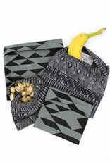 Fair Anita Organic Cotton Reusable Snack Bag: Dark