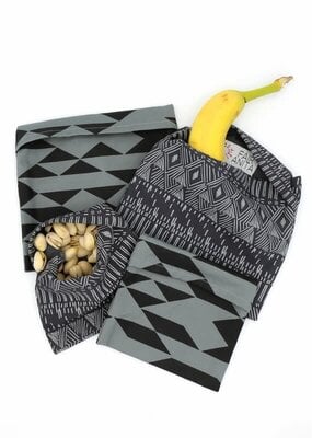 Fair Anita Organic Cotton Reusable Snack Bag: Dark