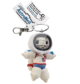Kamibashi Astronaut White String Doll Keychain