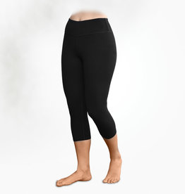 Maggie's Organics Blackout Organic Cotton Midcalf Leggings