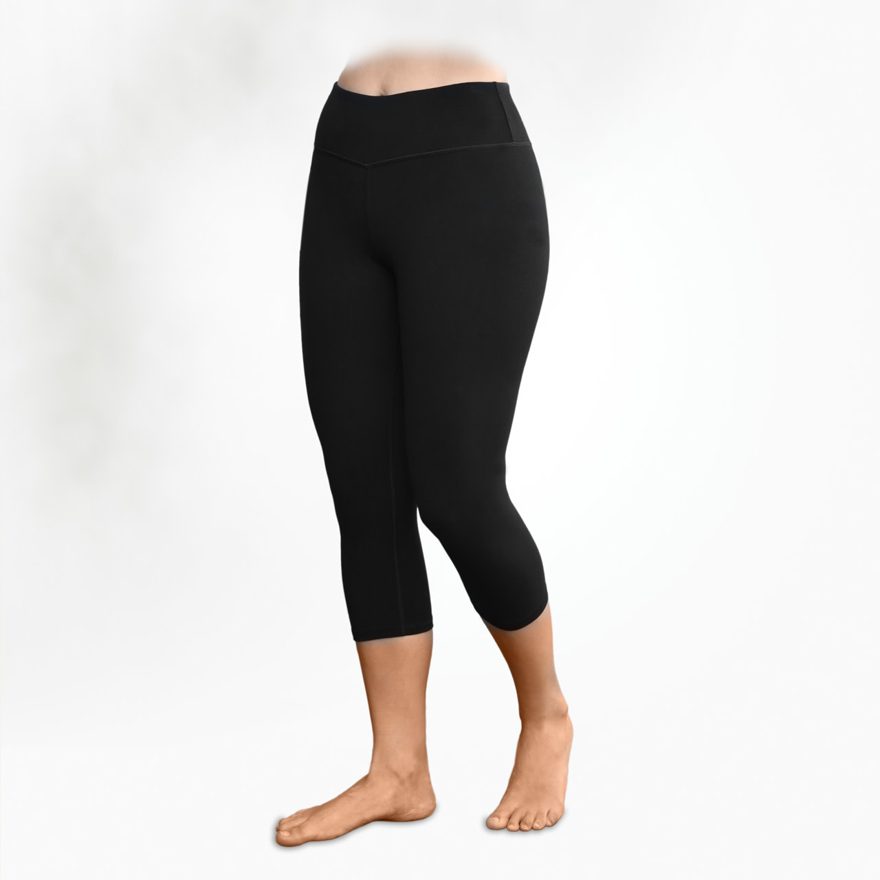 Organic Cotton Blackout Midcalf Leggings – Rawganique