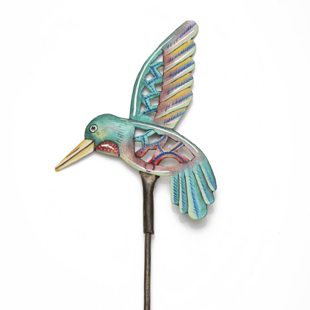 Hummingbird Garden Stake Global Gifts