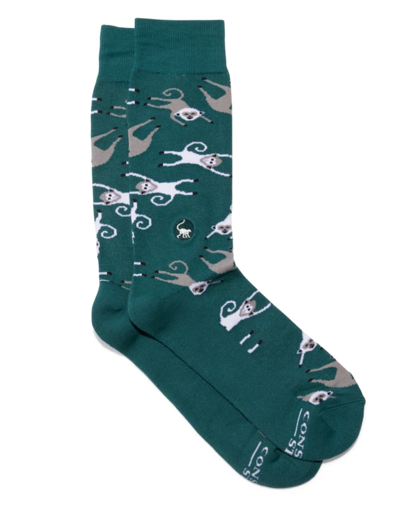 Conscious Step Socks that Protect Monkeys