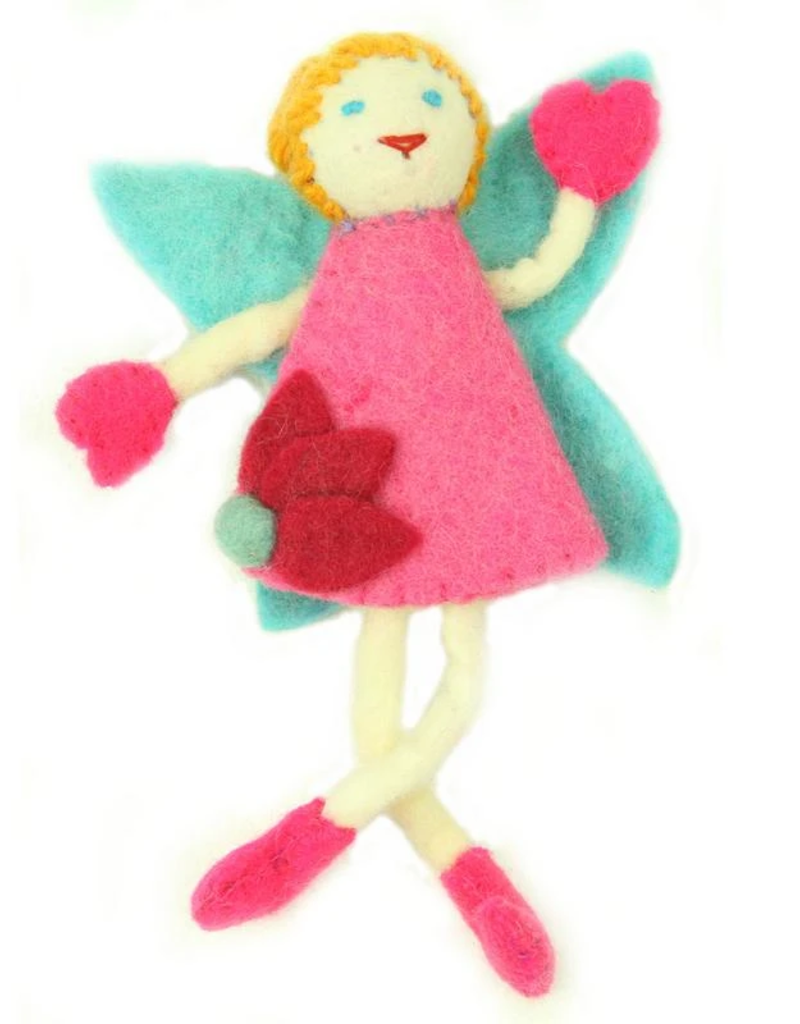 Global Crafts Felt Tooth Fairy Doll: Blonde Hair