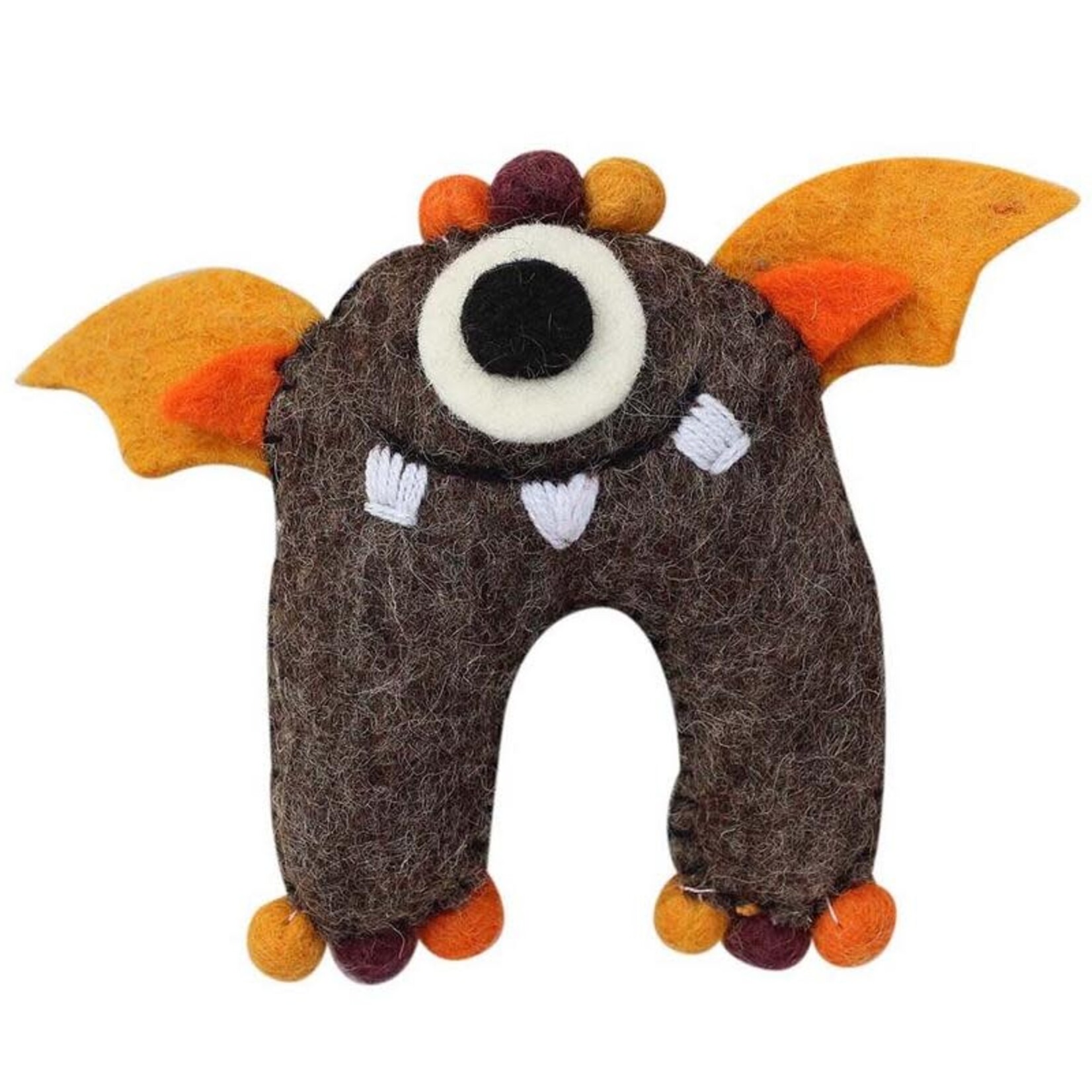 Global Crafts Felt Tooth Fairy Doll: Brown