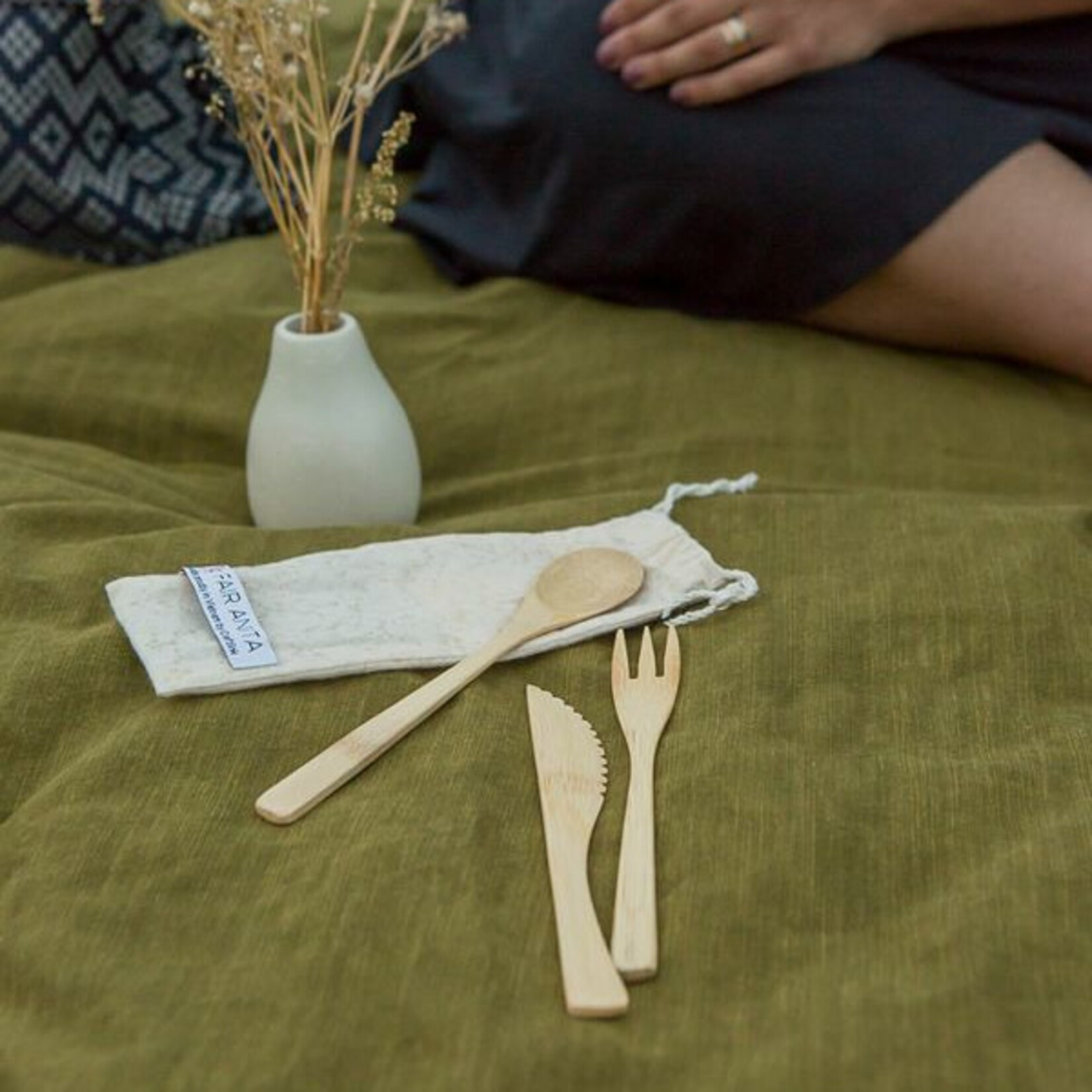 Fair Anita Sustainable Bamboo Utensil Set