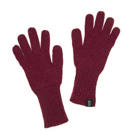 Minga Imports Gelid Alpaca Blend Gloves Burgundy