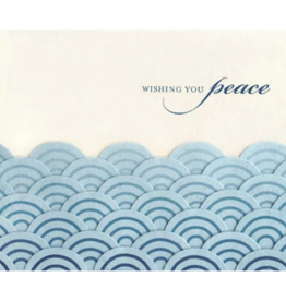 Good Paper Peaceful Waves Sympathy Card