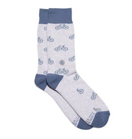 Conscious Step Bicycle Socks that Give Books