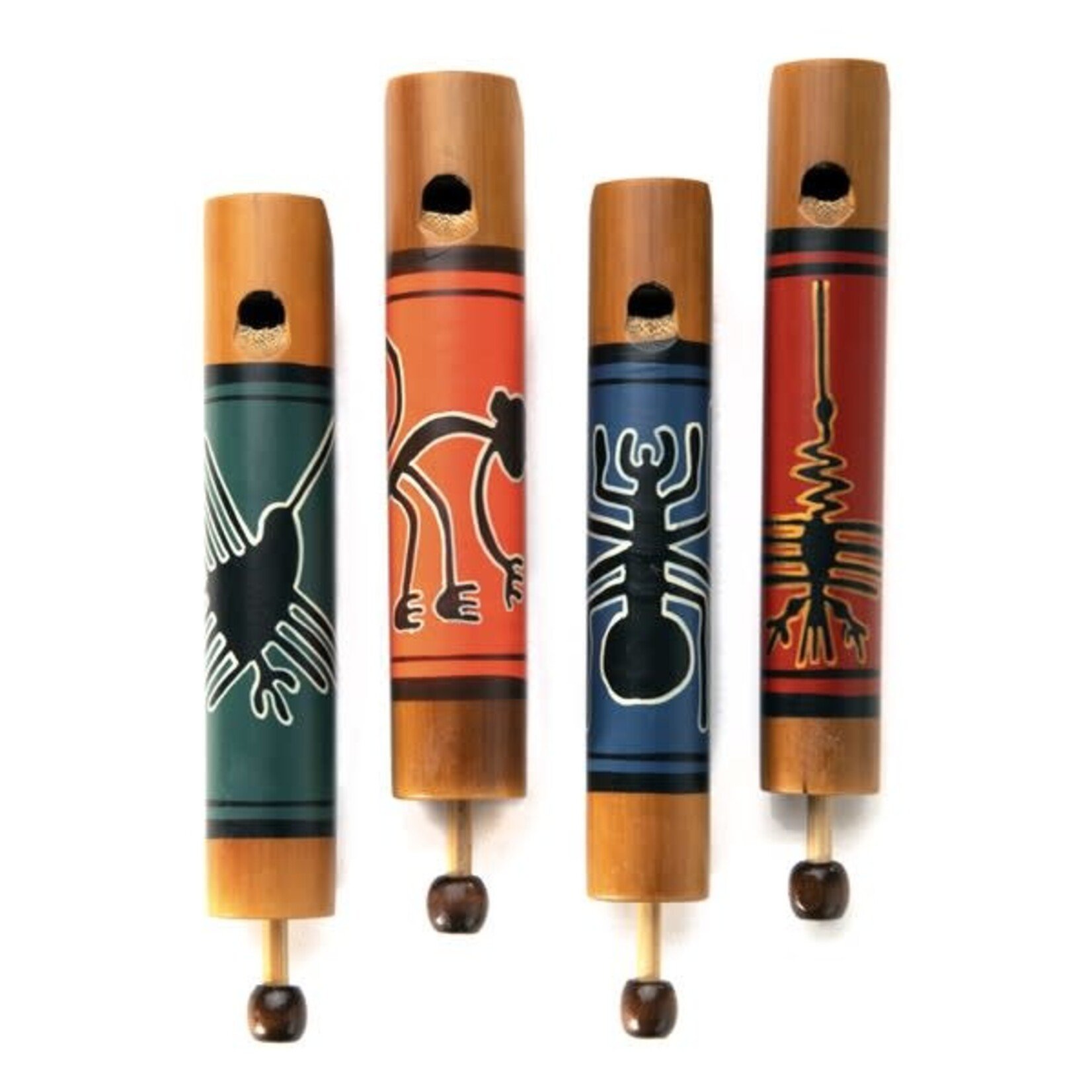 Minga Imports Artisan Slide Whistle- Assorted