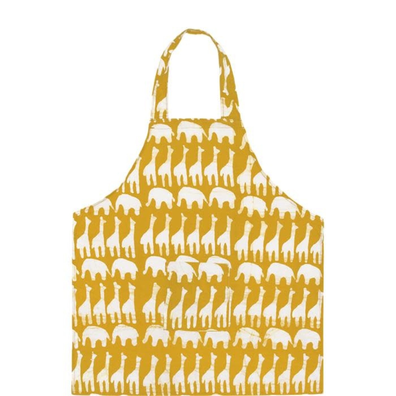Global Mamas Kids Apron: Sahara Mustard