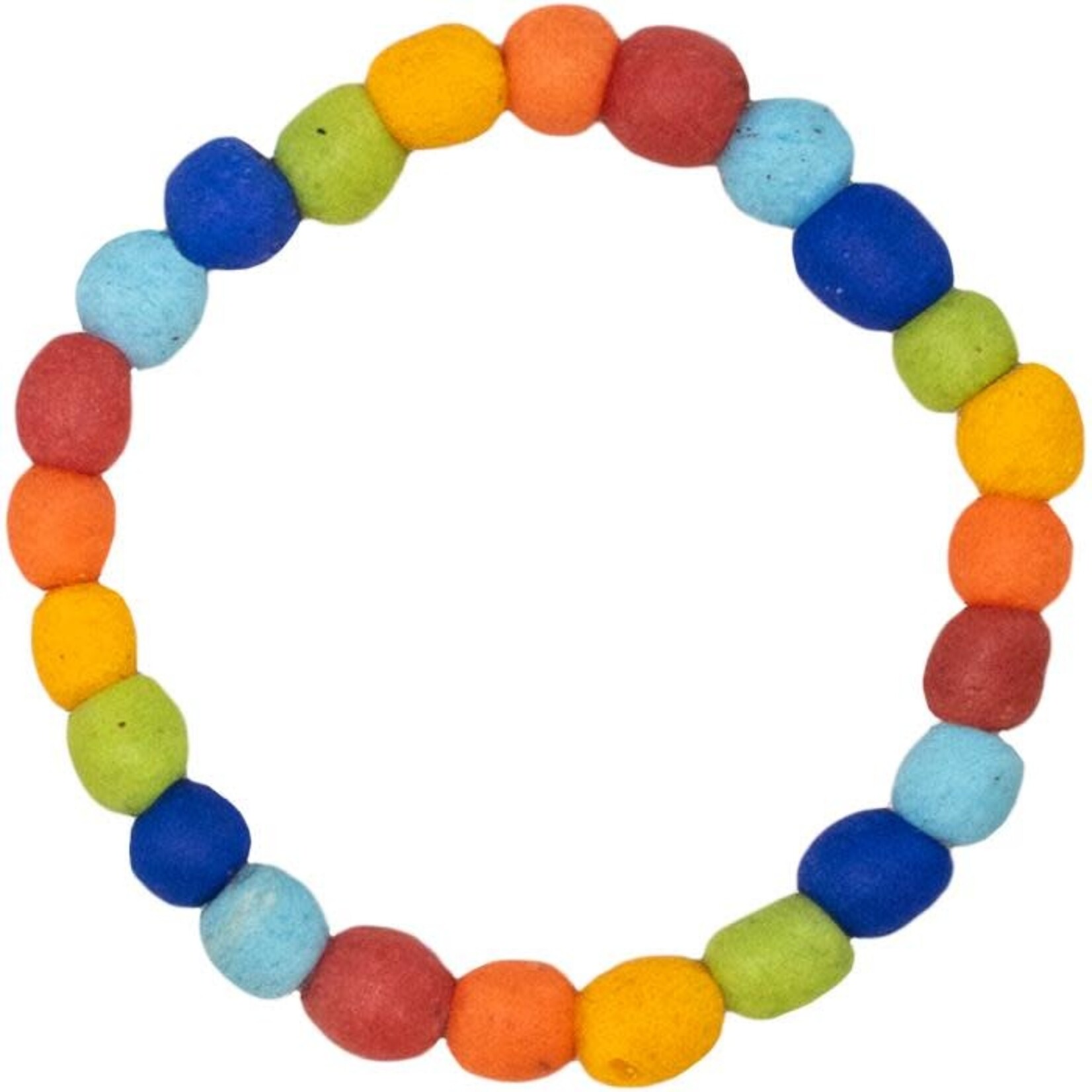 Global Mamas Pearls: Bracelet-Rainbow