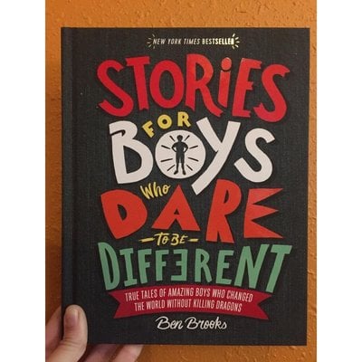Microcosm Stories for Boys Who Dare to be Different Hardcover Book