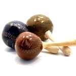 Minga Imports Painted Gourd Maracas