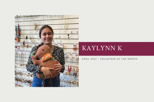 Meet Kaylynn K: Volunteer of the Month (Apr. 2021)