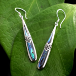 Women's Peace Collection Kenindah Abalone Sterling Earrings