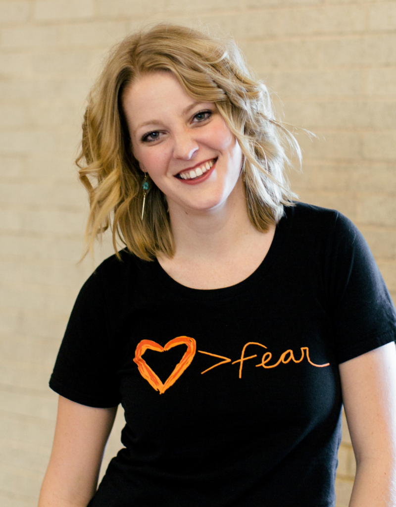 Fair Anita Love is Greater than Fear Women's Tee