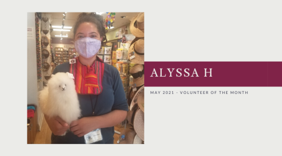 Meet Alyssa H: Volunteer of the Month (May 2021)