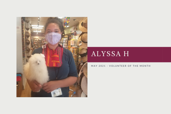 Meet Alyssa H: Volunteer of the Month (May 2021)