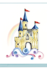 Quilling Card Castle in the Clouds Quilled Card