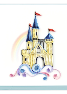 Quilling Card Castle in the Clouds Quilled Card