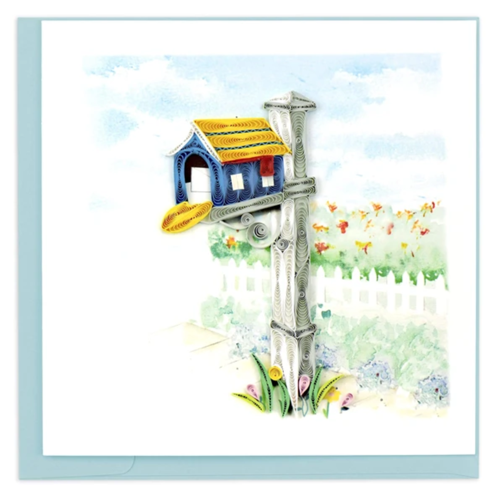 Quilling Card Happy Mailbox Quilling Card