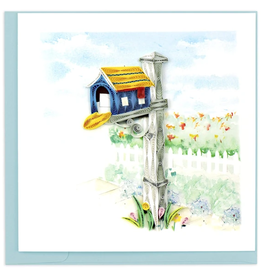 Quilling Card Happy Mailbox Quilled Card