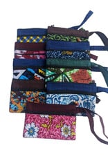 Creation Hive Two Zip Kitenge Wristlet