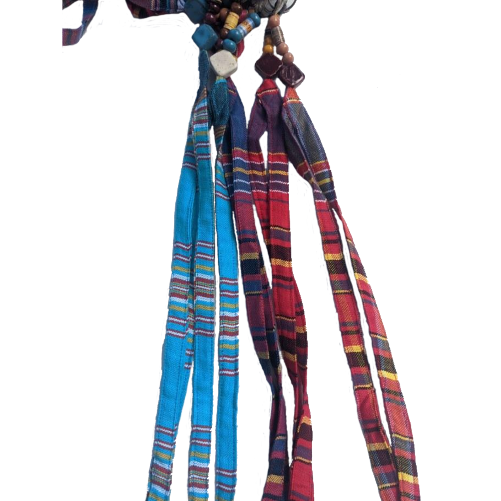 Creation Hive Kikoy & Clay Bead Lanyard