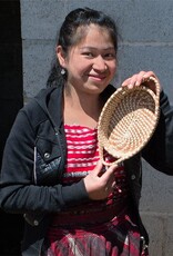 Mayan Hands Zoila Pine Needle & Wild Grass Basket