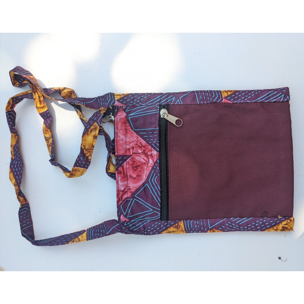 Creation Hive Kitenge Passport Bag