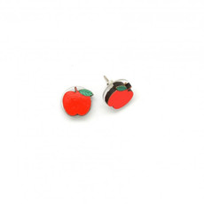 Dunitz & Co Fruit Stud Earrings: Apple