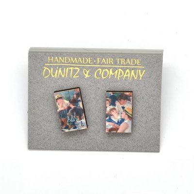 Dunitz & Co Art Stud Earrings: Boating Party