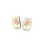 Dunitz & Co Botanical Stud Earrings: Peony