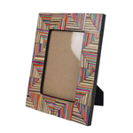 Ten Thousand Villages Prism Wood Picture Frame 4x6