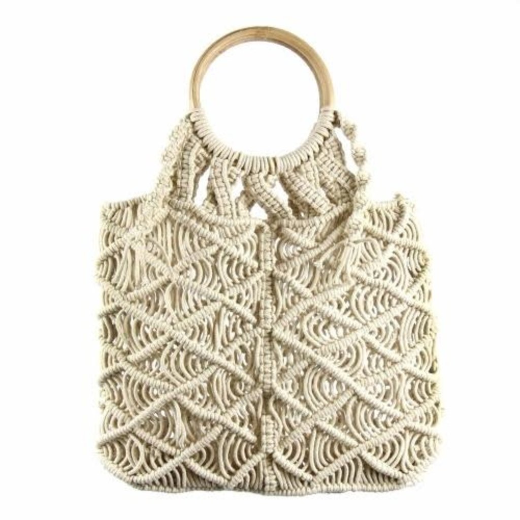 Round Sling Bag- Blockprint