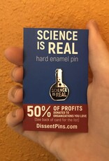 Microcosm Science is Real Hard Enamel Pin