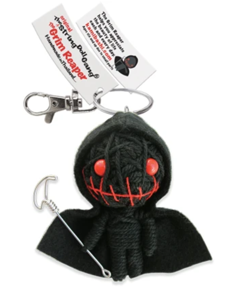 Kamibashi Grim Reaper String Doll Keychain