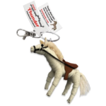 Kamibashi Thunder Horse String Doll Keychain