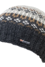Everest Designs Brooklyn Fleece Lined Wool Natural Beanie Hat