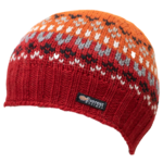Everest Designs Brooklyn  Fleece Lined Wool Rust  Beanie Hat