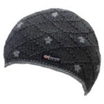 Everest Designs Dolma Fleece Lined Wool Charcoal Beanie Hat