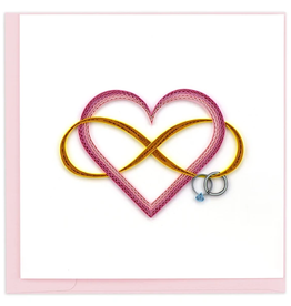 Quilling Card Infinite Love Quilled Card