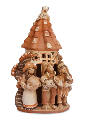 Lucuma Small Ceramic Celebration Tower