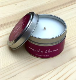 Prosperity Candle Inspiration Quote 4oz Candle: Magnolia Blossom