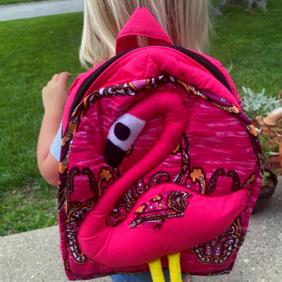 Creation Hive Flamingo Kids Backpack